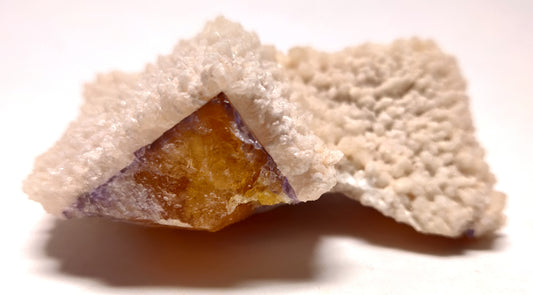 Calcite w/ Fluorite, Hardin County, ILL, USA