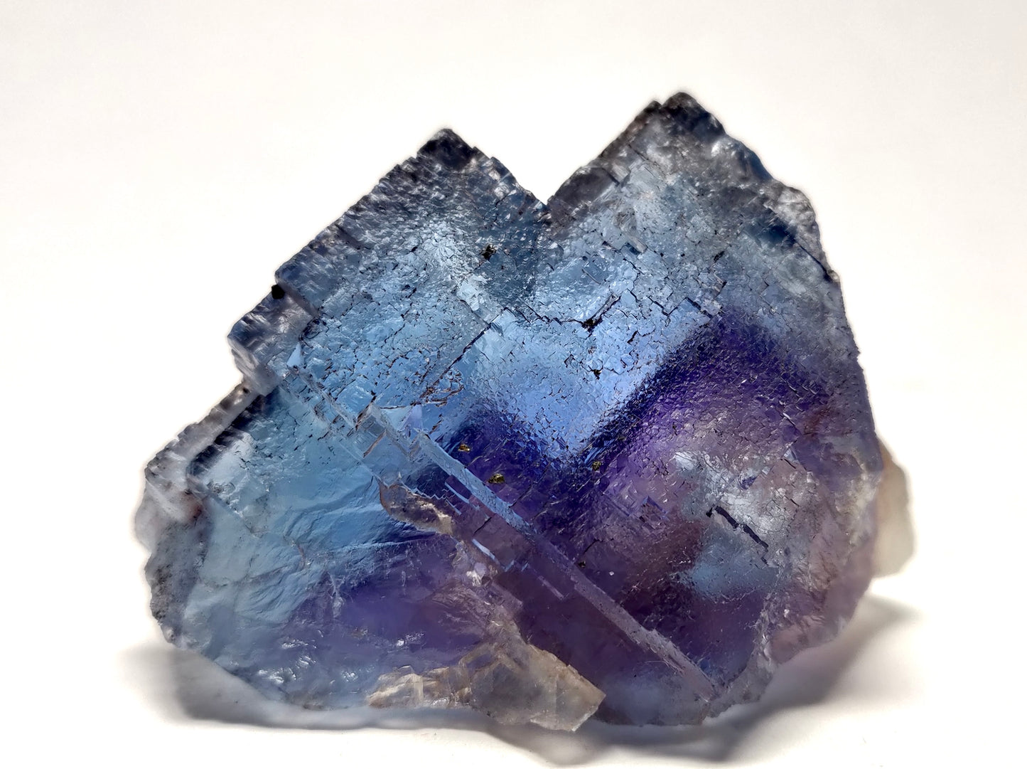 Fluorite, Minerva No. 1 Mine (Ozark-Mahoning No. 1 Mine), Ozark-Mahoning group, Cave-in-Rock, Hardin County, Illinois, USA