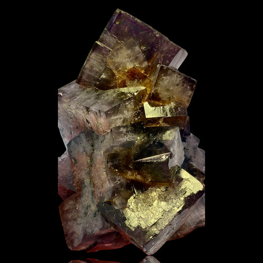 Fluorite - Purple Haze Pocket, Diana Maria Mine, Weardale, England, UK