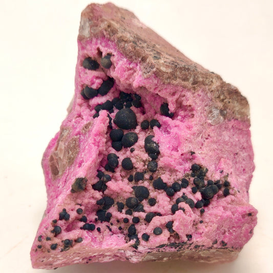 Dolomite var. Cobaltoan w/ Ball Malachite