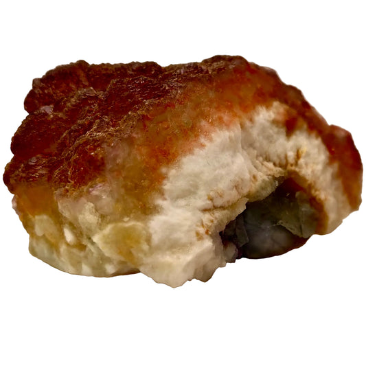 Botryoidal Fluorite  on Quartz - La Lupita Mine, Mexico - UV reactive Purple!