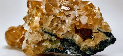 Golden Yellow Calcite, Longyang Mine, Fujian, China (150g)