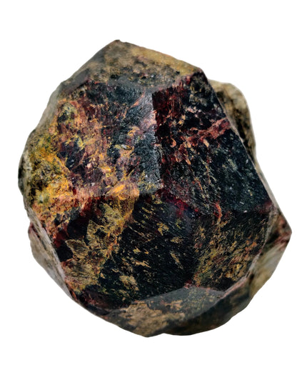 Natural Almandine Garnet Specimen — Deep Bordeaux Red — Cabinet Size (497g)