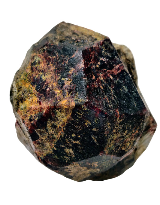 Natural Almandine Garnet Specimen — Deep Bordeaux Red — Cabinet Size (497g)