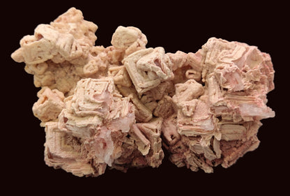Large Pink Halite hopper crystal specimen from Searles Lake, California.