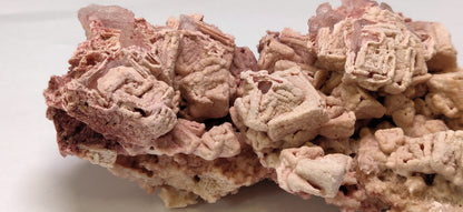 Large Pink Halite hopper crystal specimen from Searles Lake, California.