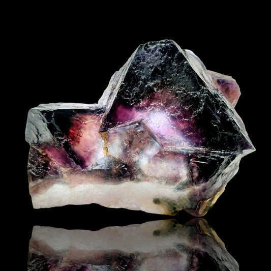 Octahedral Color-Zoned Fluorite — Yiwu Mine, China (1.21kg)