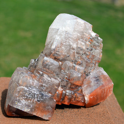 Red Diamond Chinese Pagoda Calcite w/ Hematite inclusions