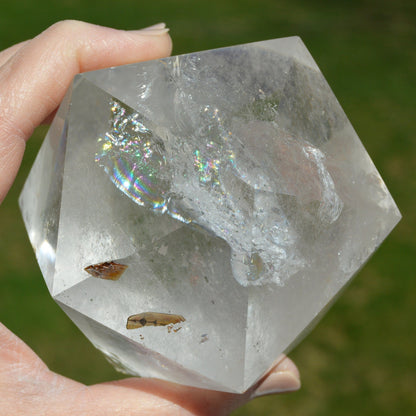 Clear Icosahedron Quartz