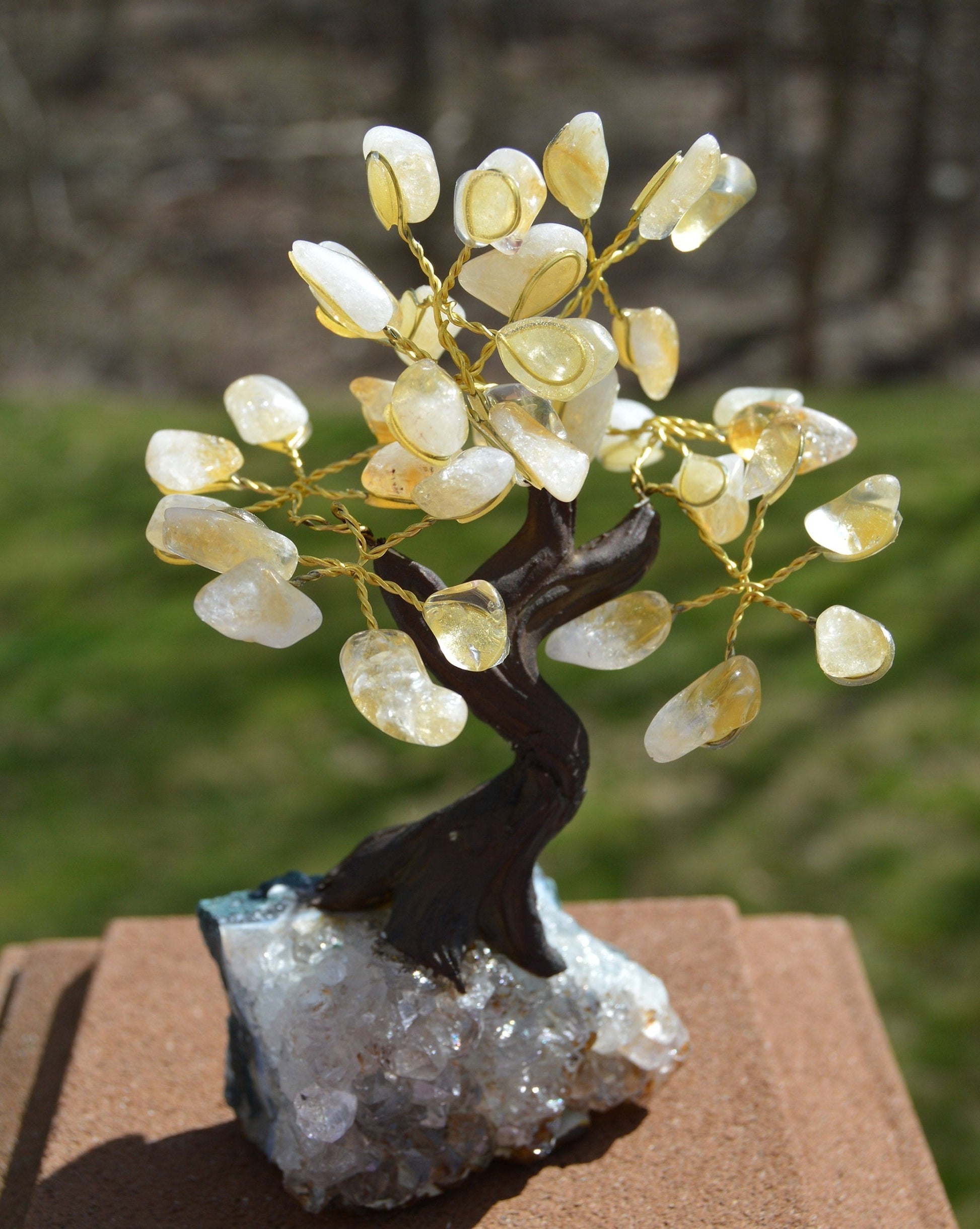 Citrine Crystal Tree