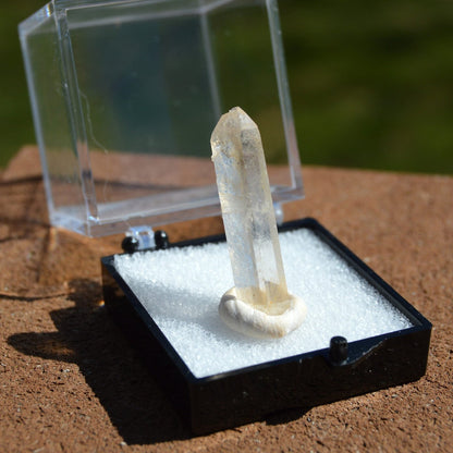 Specularite Quartz Perky box