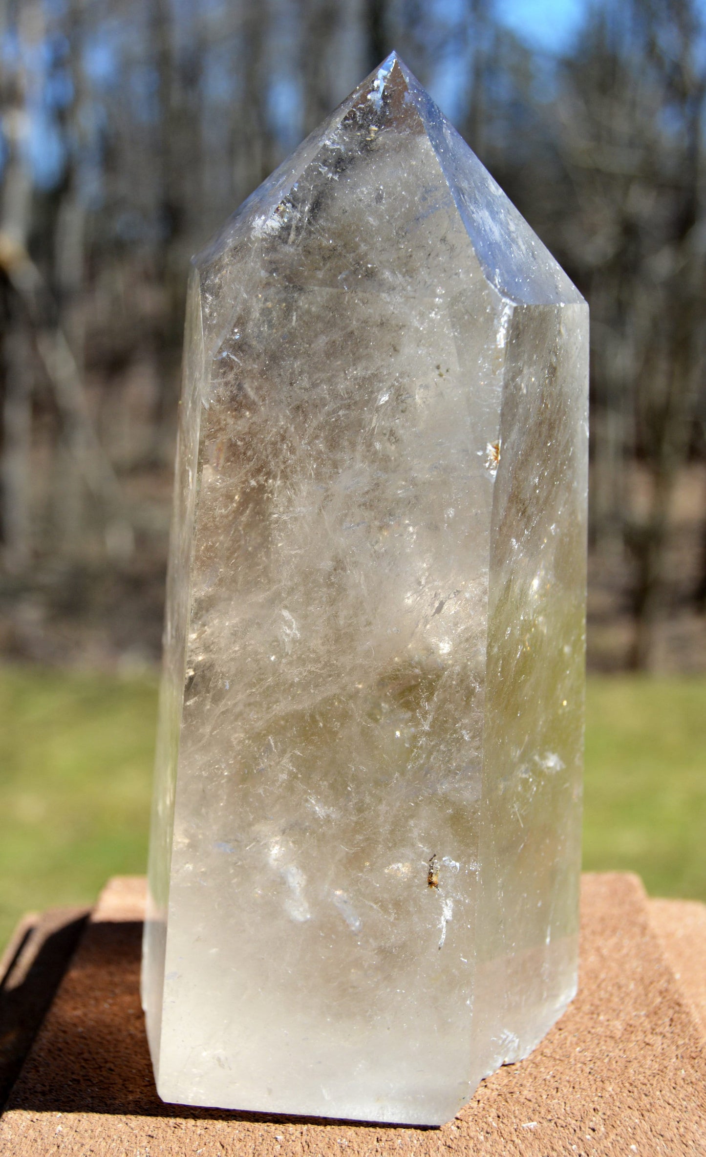 Smoky Quartz Tower