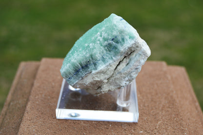 Druzy Aragonite with Azurite - Rare find