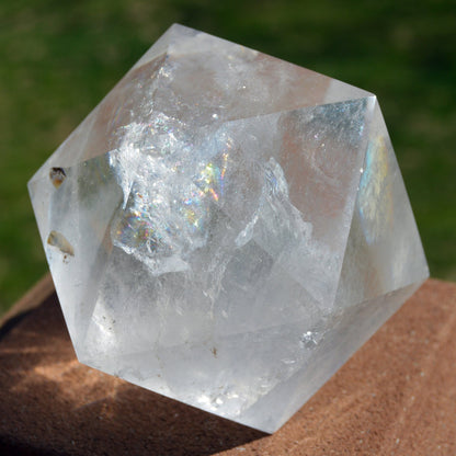 Clear Icosahedron Quartz