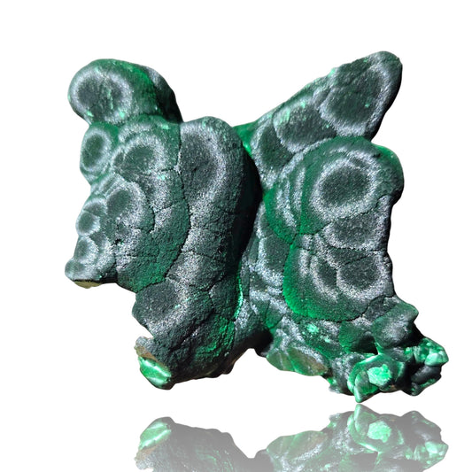 High-Chatoyancy "Cat's Eye" Fibrous Malachite | Shilu Mine, Guangdong, China | 2.8" / 200g