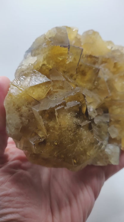 Rare Yellow Fluorite 1.6KG, Beijing China