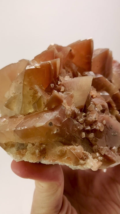 Mariposa "Butterfly" Calcite Twin - Santa Eulalia, Chihuahua, Mexico - (2.3kg)